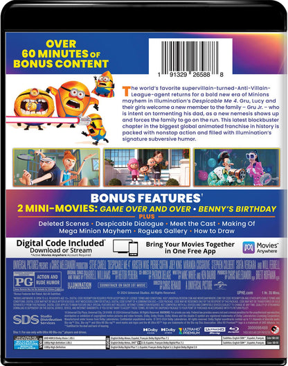 Despicable Me 4 - Collector's Edition [4K Ultra HD + Blu-ray + Digital]