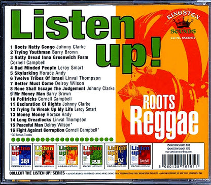 Barry Brown, Linval Thompson, Johnny Clarke, Etc. - Listen Up: Roots Reggae [New CD]