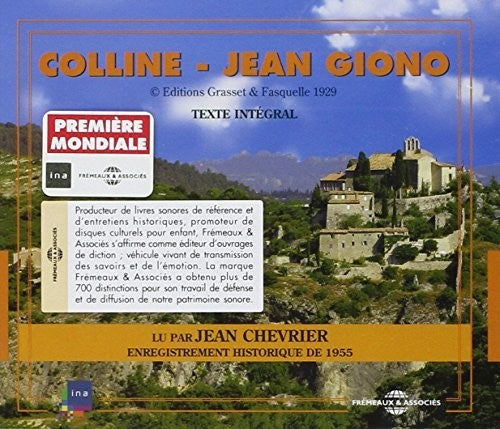 Jean Chevrier - Colline, By Jean Giono Music CD
