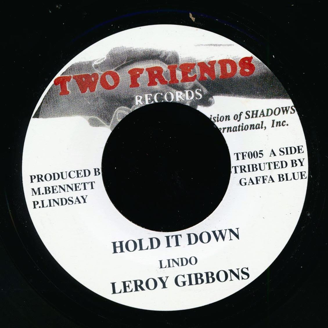 Leroy Gibbons - Hold It Down  /  Version [New] [New Vinyl 7"]