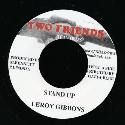 Leroy Gibbons - Stand Up  /  Version [New Vinyl 7"]