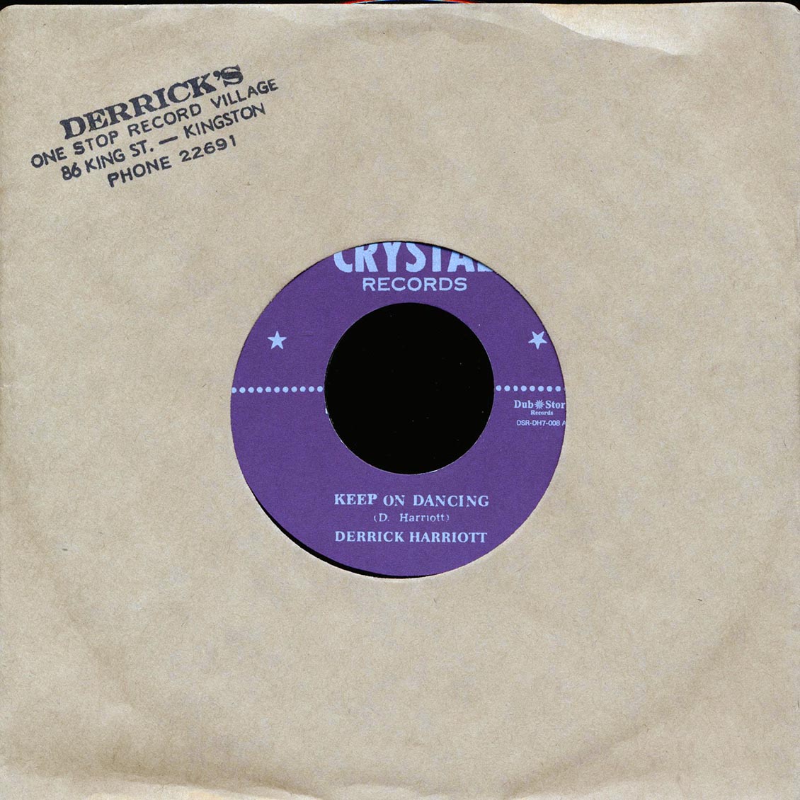Derrick Harriott - Keep On Dancing  /  Bobby Ellis, Desmond Miles Seven - Now We Know (Japan) (Japan press) [New Vinyl Record 7" Single]