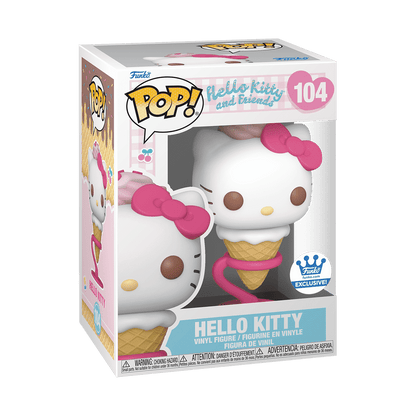 Sanrio Hello Kitty & Friends Hello Kitty as Ice Cream #104 Funko Pop! Exclusive Vinyl Figure