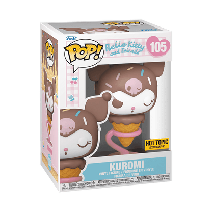 Kuromi Hot Topic Exclusive #105 Funko Pop Vinyl Figure