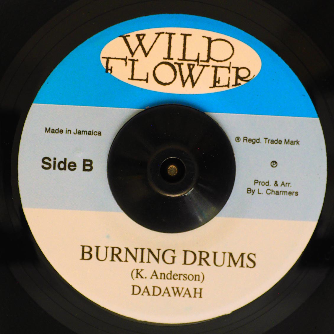 Bob Andy - Fire Burning  /  Dadawah - Burning Drums (Version) [New Vinyl 7"]