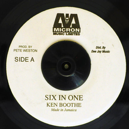 Ken Boothe - Six In One (Train Is Coming)  /  Ken Boothe - Six In One (Moving Away) [New Vinyl 7"]