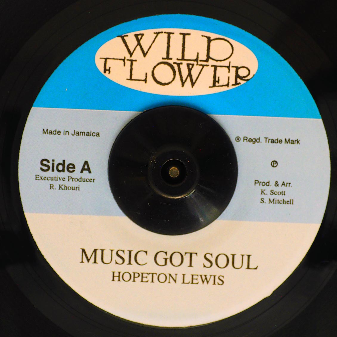 Hopeton Lewis - Music Got Soul  /  Hopeton Lewis - Rock Steady [New] [New Vinyl 7"]