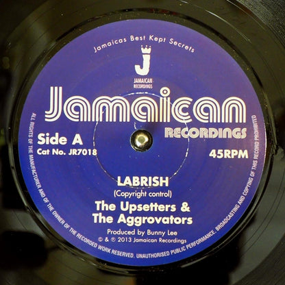 The Upsetters, The Aggrovators - Labrish  /  Cornell Campbell - Power Pressure [New Vinyl 7"]