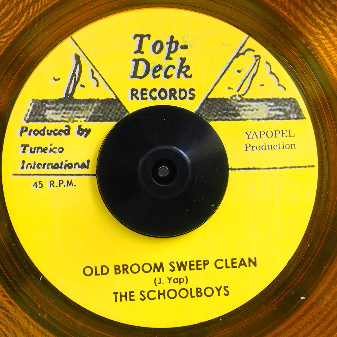 Schoolboys - Old Broom Sweep Clean  /  Al & The Vibrators - Dream For Tomorrow (orange vinyl) [New Vinyl Record 7" Single]