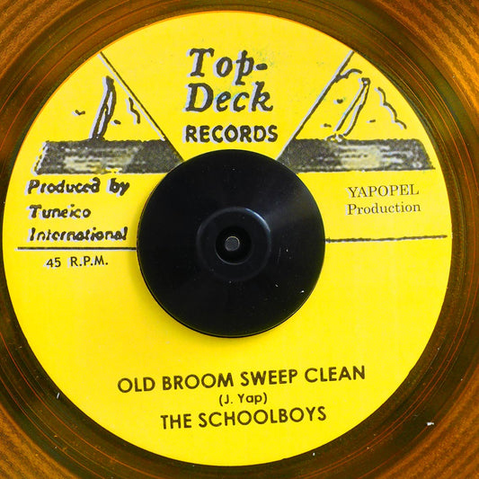 Schoolboys - Old Broom Sweep Clean  /  Al & The Vibrators - Dream For Tomorrow (orange vinyl) [New Vinyl Record 7" Single]