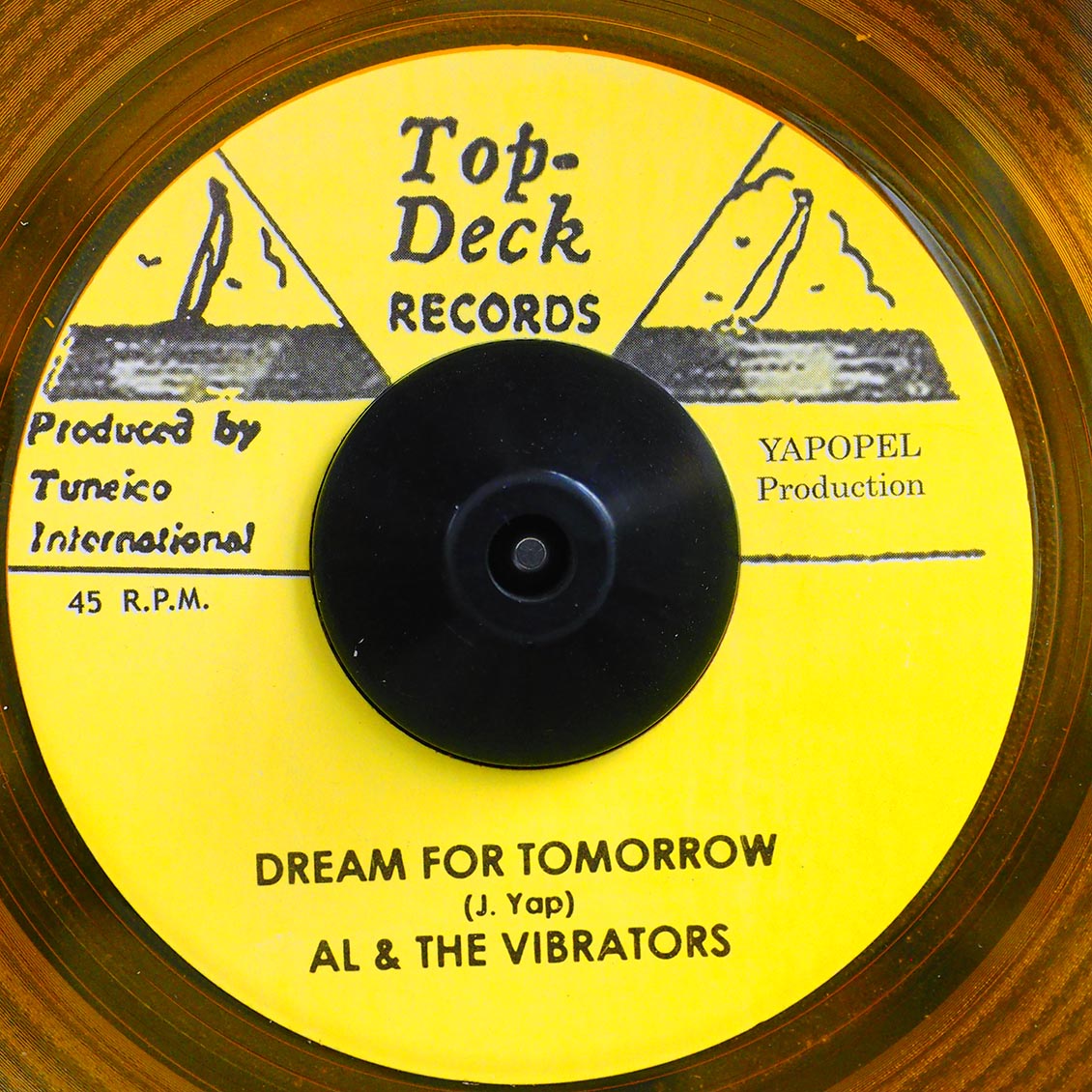 Schoolboys - Old Broom Sweep Clean  /  Al & The Vibrators - Dream For Tomorrow (orange vinyl) [New Vinyl Record 7" Single]