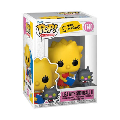 The Simpsons Lisa With Snowball Ii Funko Pop Vinyl Figure And Pop Buddy 1740