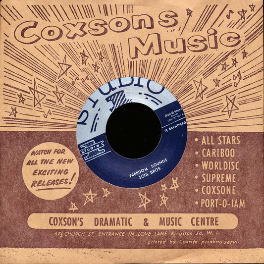 Soul Brothers - Freedom Sounds  /  Soul Brothers - Freedom Sounds Take 2 (Japan) [New Vinyl Record 7" Single]
