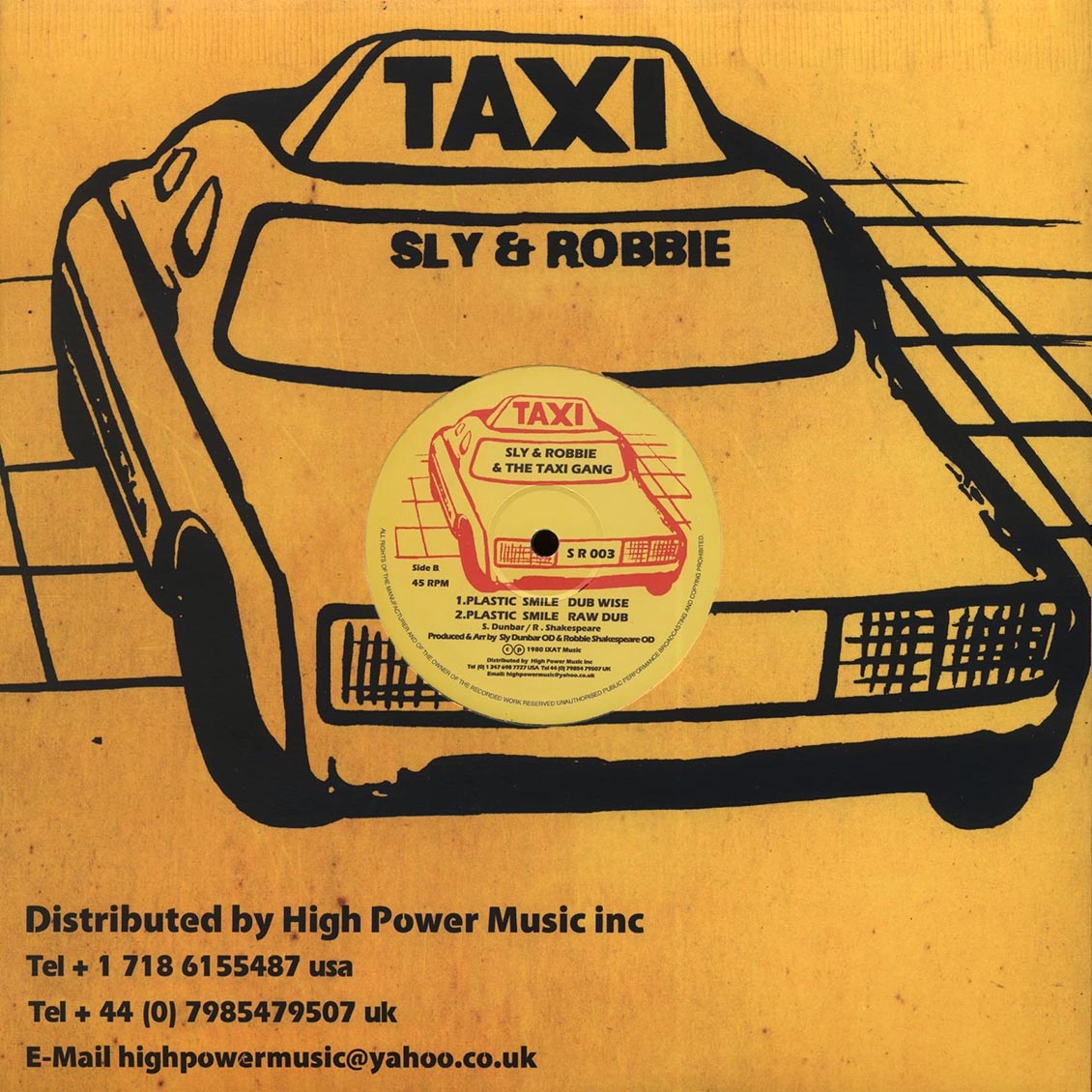Black Uhuru - Plastic Smile (Extended Mix)  /  Black Uhuru - Plastic Smile (Dub Wise); Black Uhuru - Plastic Smile (Raw Dub) [New Vinyl 12"]