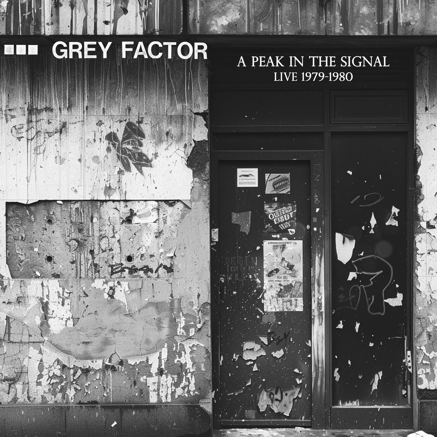 Grey Factor - Peak In The Signal (Live 1979-1980) (Uk) [LP] Vinyl Record