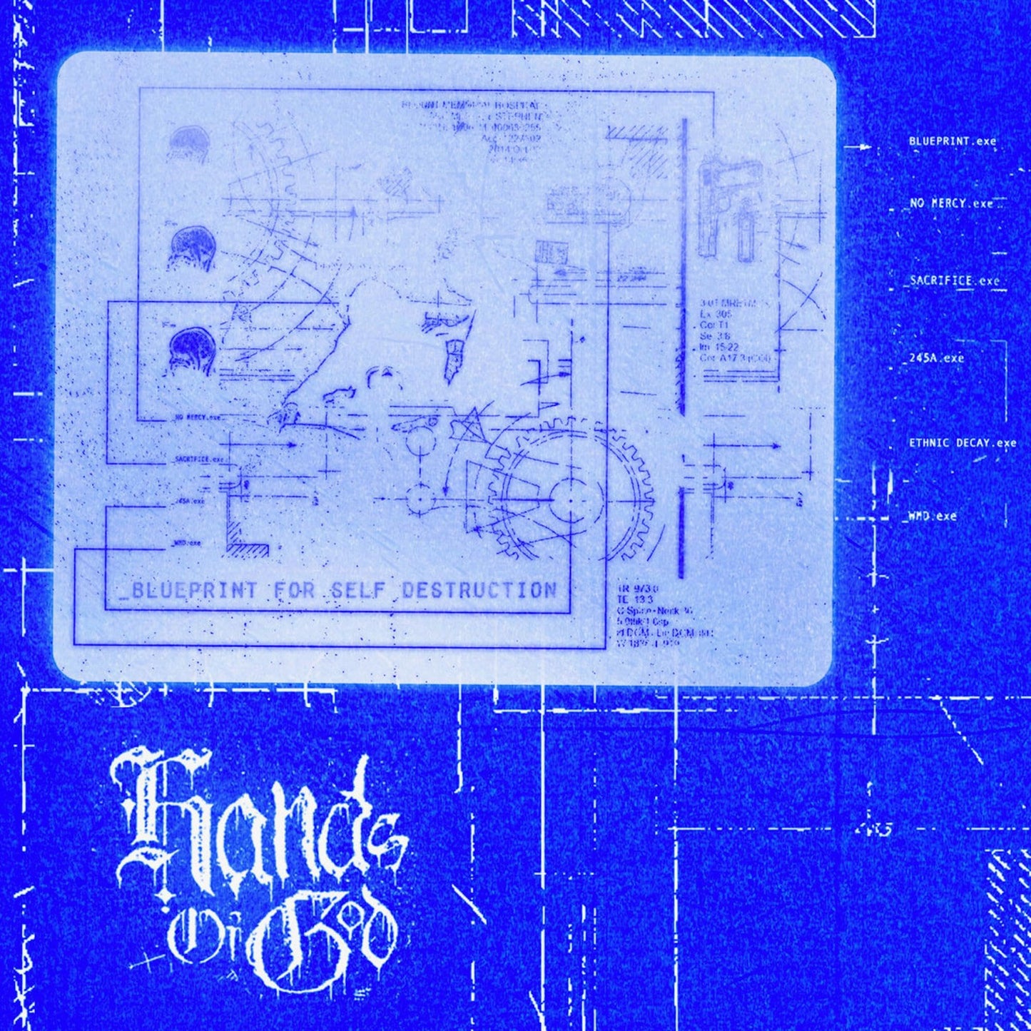 Hands of God - Blueprint For Self Destruction [LP] Vinyl Record