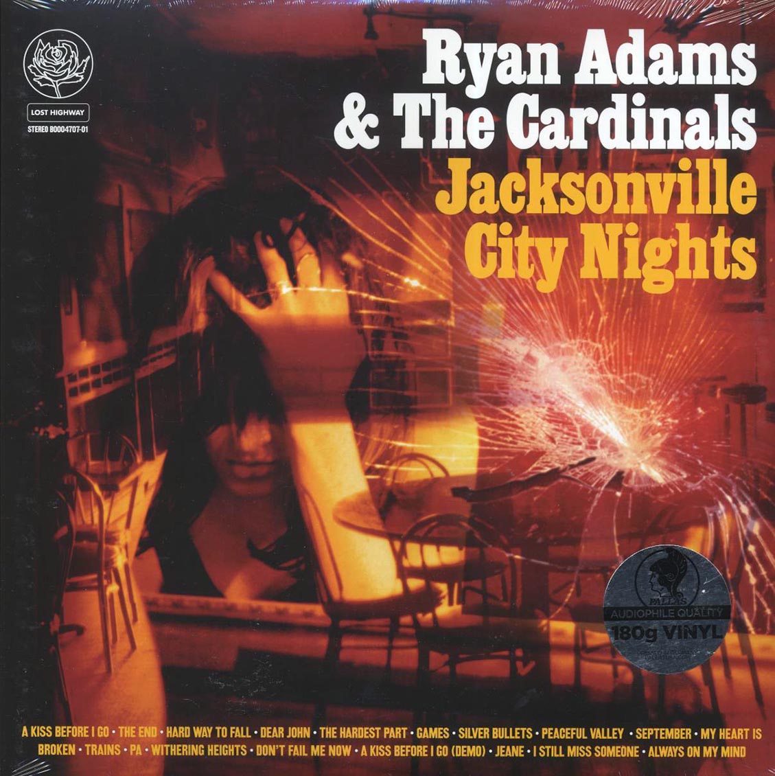 Ryan Adams - Jacksonville City Nights (2xLP) (180g) (pallas press) (audiophile) [New] [New Vinyl]