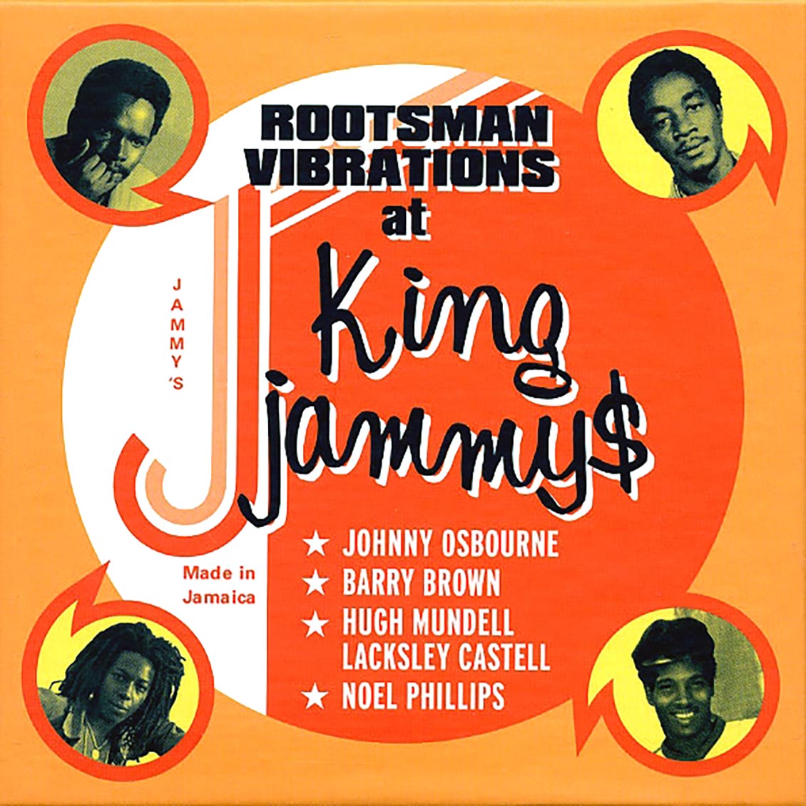 Hugh Mundell, Lacksley Castell, Barry Brown, Johnny Osbourne, Noel Phillips - Rootsman Vibrations At King Jammys (33 tracks) (4xCD) [New CD]