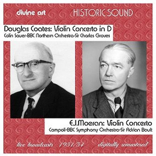 Douglas Coates - British Violin Concertos: Historic Performances Music CD