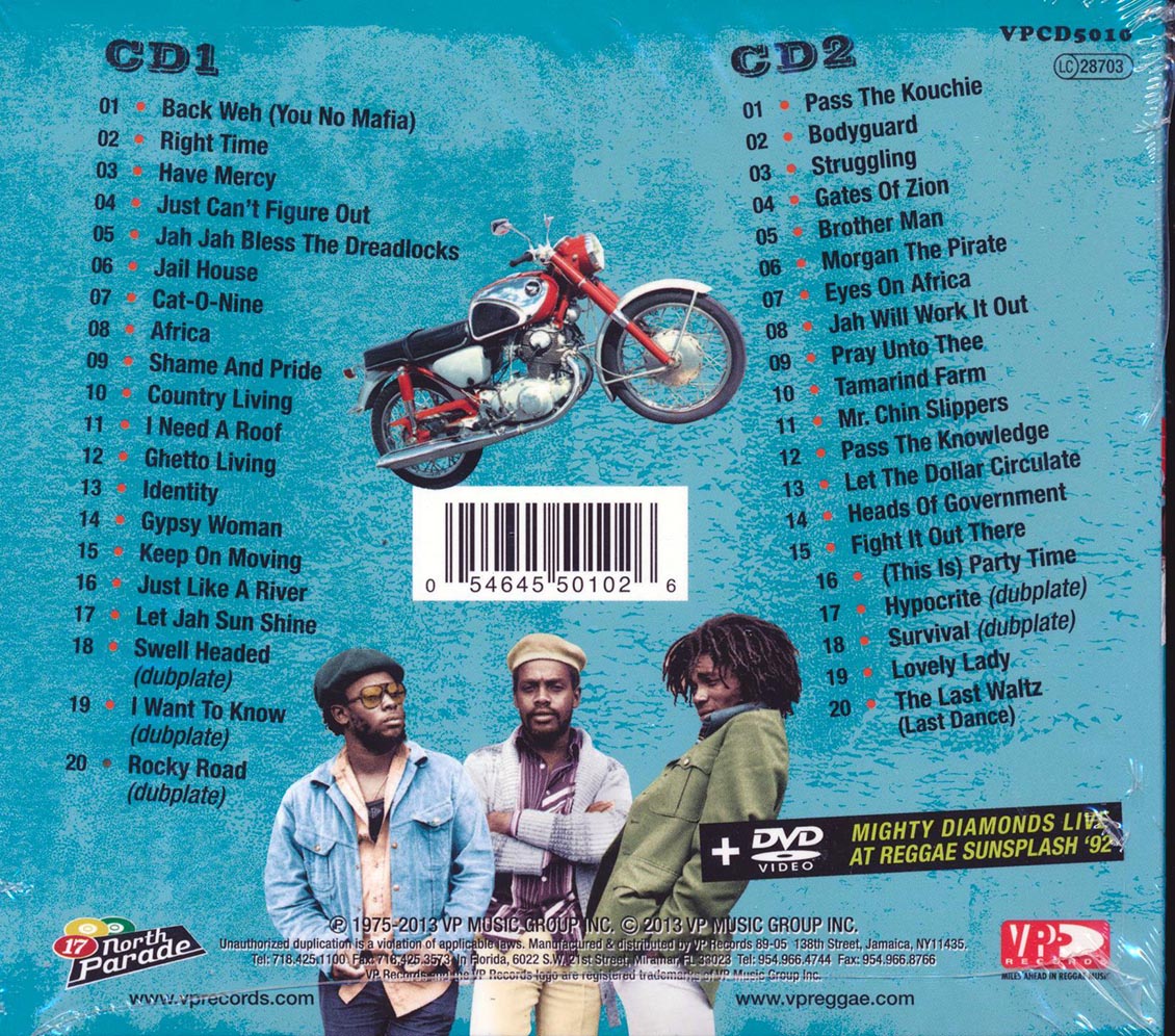 Mighty Diamonds - Pass The Knowledge: Reggae Anthology (40 tracks) (2xCD) (incl. DVD) [New CD]