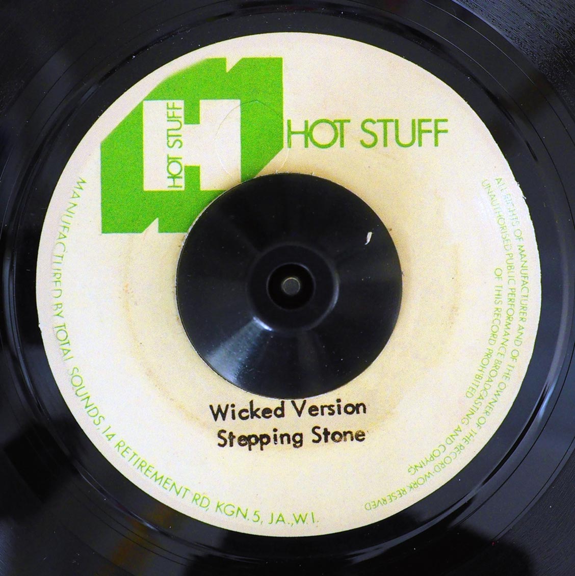 Hopeton Junior - Whip Down The Wicked Man  /  Stepping Stone - Wicked Version [New Vinyl 7"]