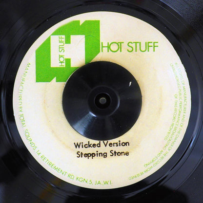 Hopeton Junior - Whip Down The Wicked Man  /  Stepping Stone - Wicked Version [New Vinyl 7"]