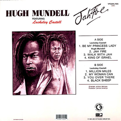 Hugh Mundell, Lacksley Castell - Jah Fire [New Vinyl LP]
