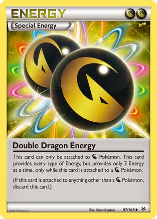 Double Dragon Energy 097/108 - XY  Roaring Skies Reverse Holofoil