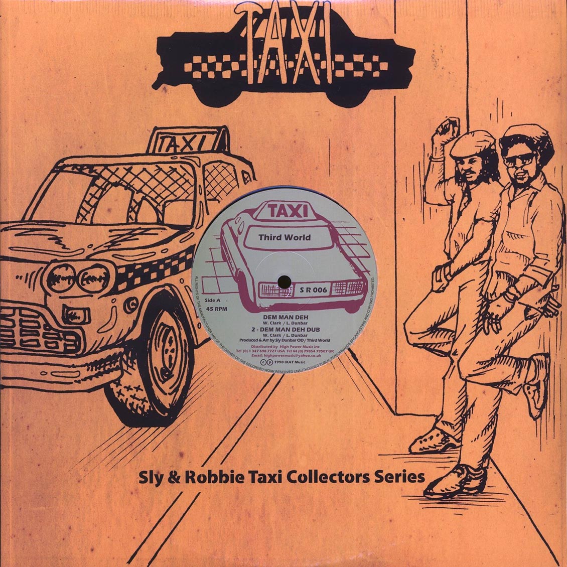 Third World - Dem Man Deh; Sly & Robbie - Dem Man Deh Dub  /  Garnett Silk - Harder; Sly & Robbie - Harder Dub [New Vinyl Record 12" Single]