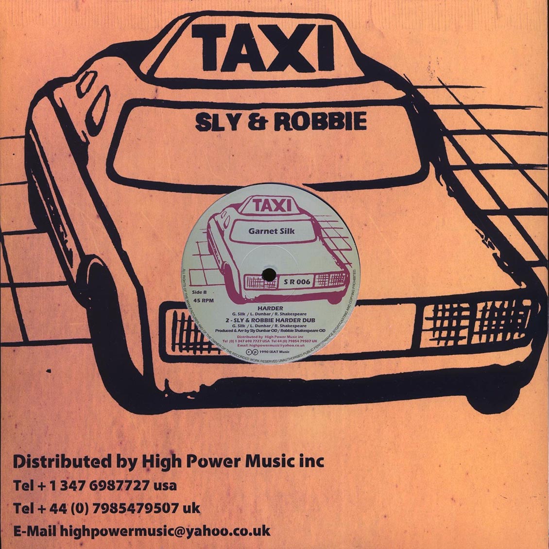 Third World - Dem Man Deh; Sly & Robbie - Dem Man Deh Dub  /  Garnett Silk - Harder; Sly & Robbie - Harder Dub [New Vinyl Record 12" Single]