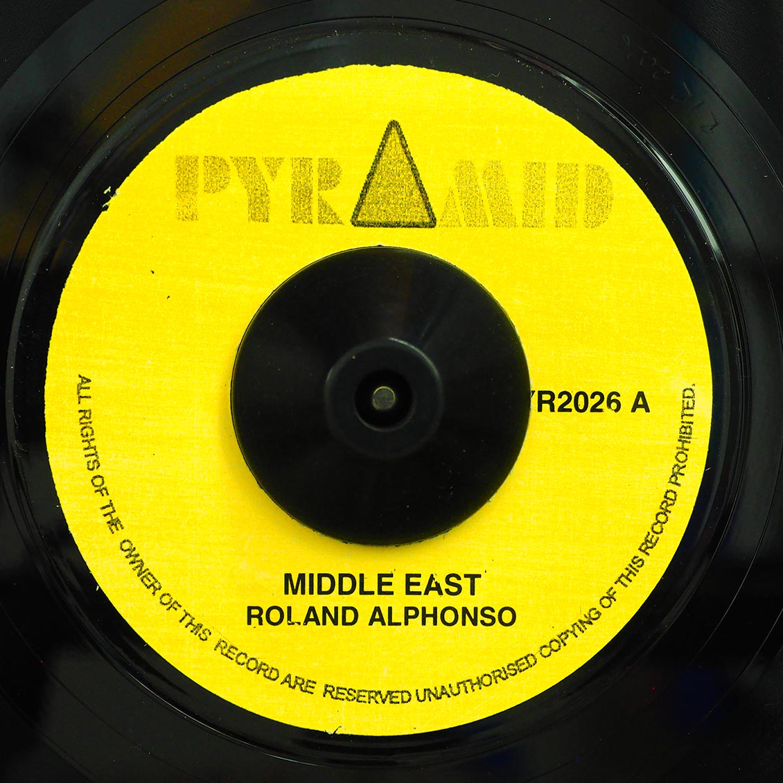 Roland Alphonso - Middle East  /  Roland Alphonso - Jungle Bit [New] [New Vinyl 7"]