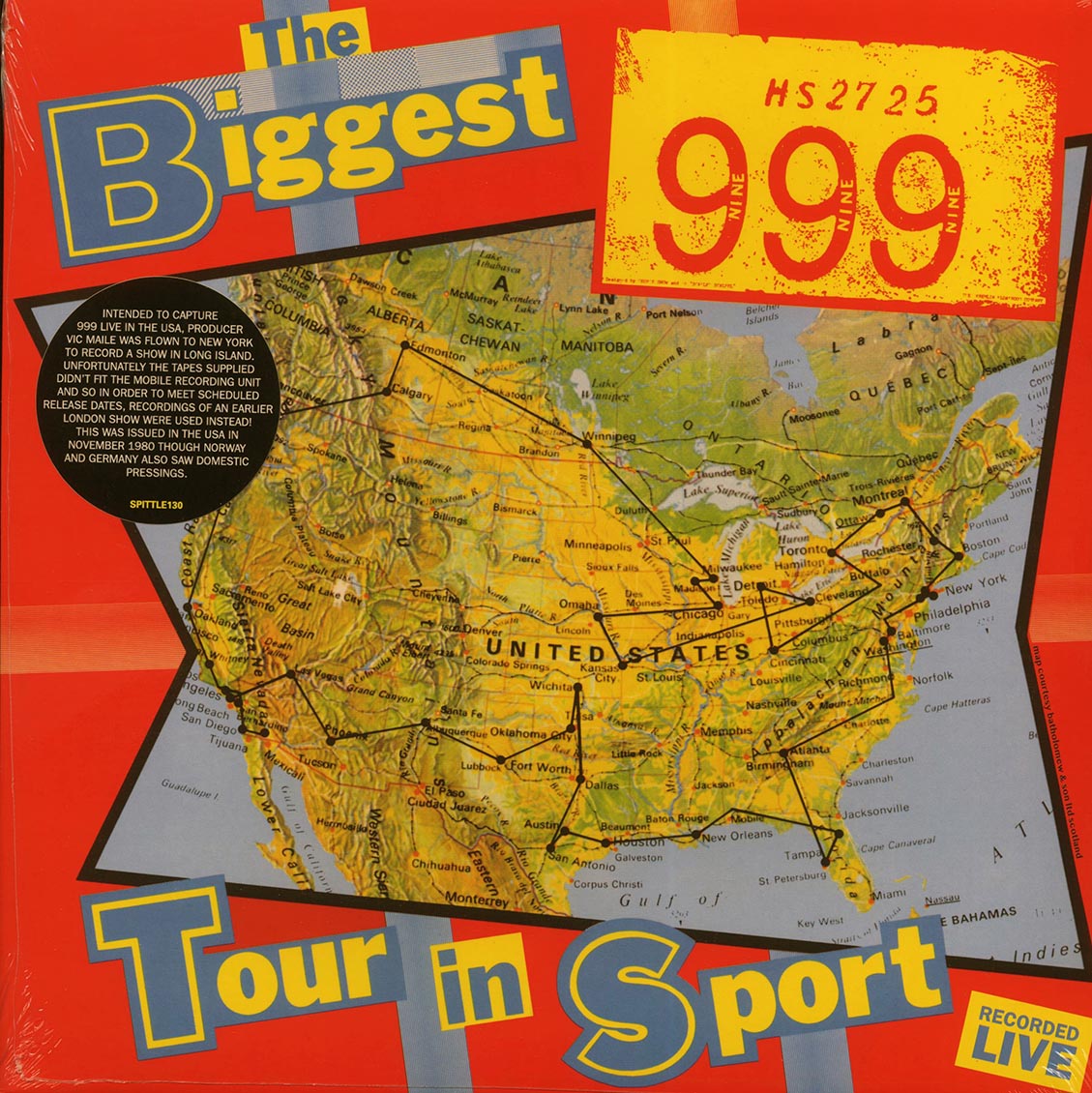 999 - The Biggest Tour in Sport [2022 Reissue] [New Vinyl Record Mini-Album]