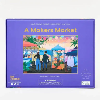 A Makers Market 500 Piece Soft Touch Jigsaw Puzzle Be Rooted