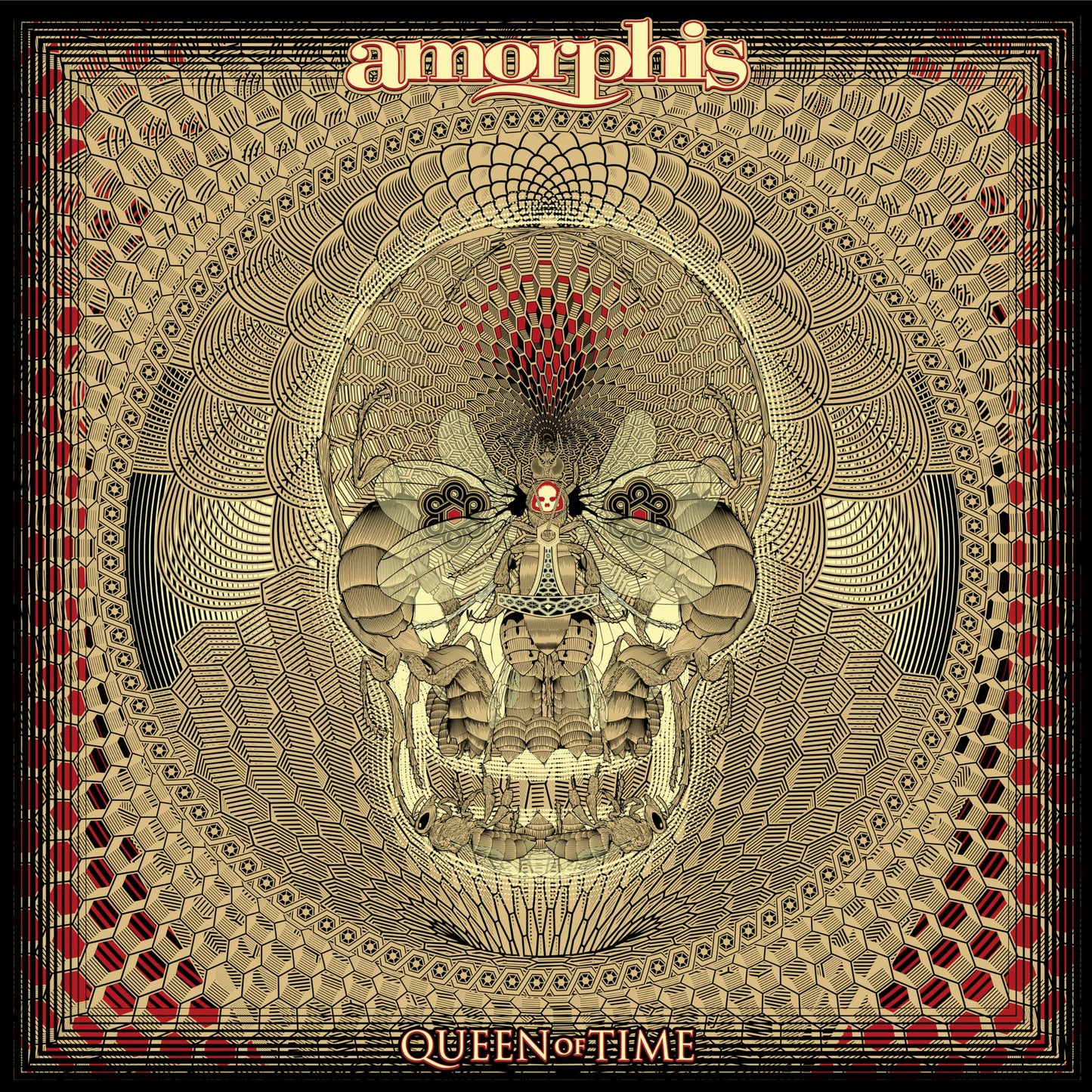 Amorphis - Queen Of Time [Clear Vinyl] (Gate) (Red) Vinyl Record