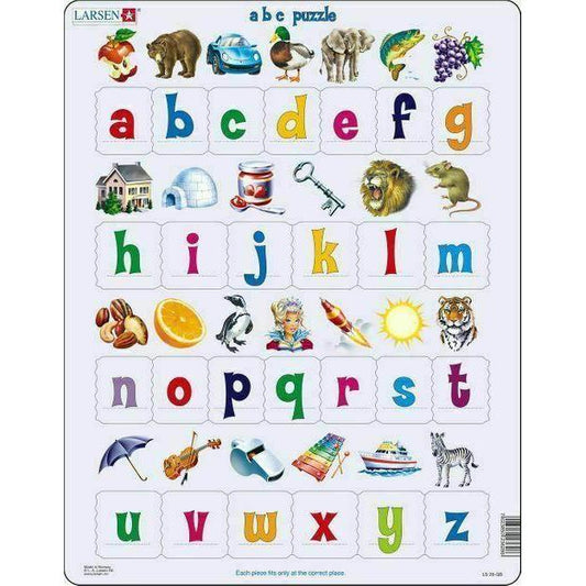 ABC Alphabet 26 Piece Tray Jigsaw Puzzle Larsen