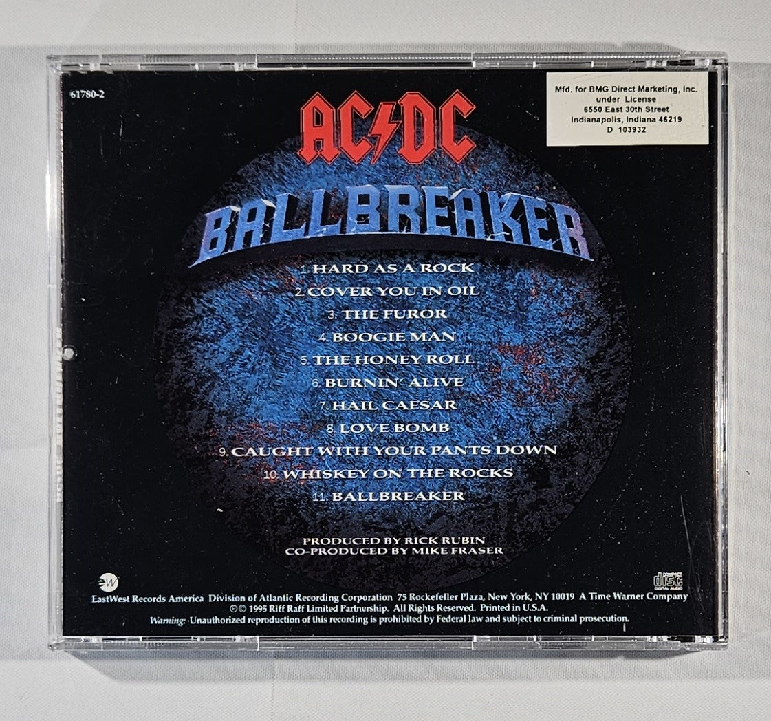 AC/DC - Ballbreaker [1995 Club Edition] [Used CD] [B]