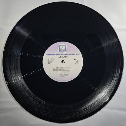 AC Black - Funky Situation [1989 Promo] [Used Vinyl Record 12" Single]