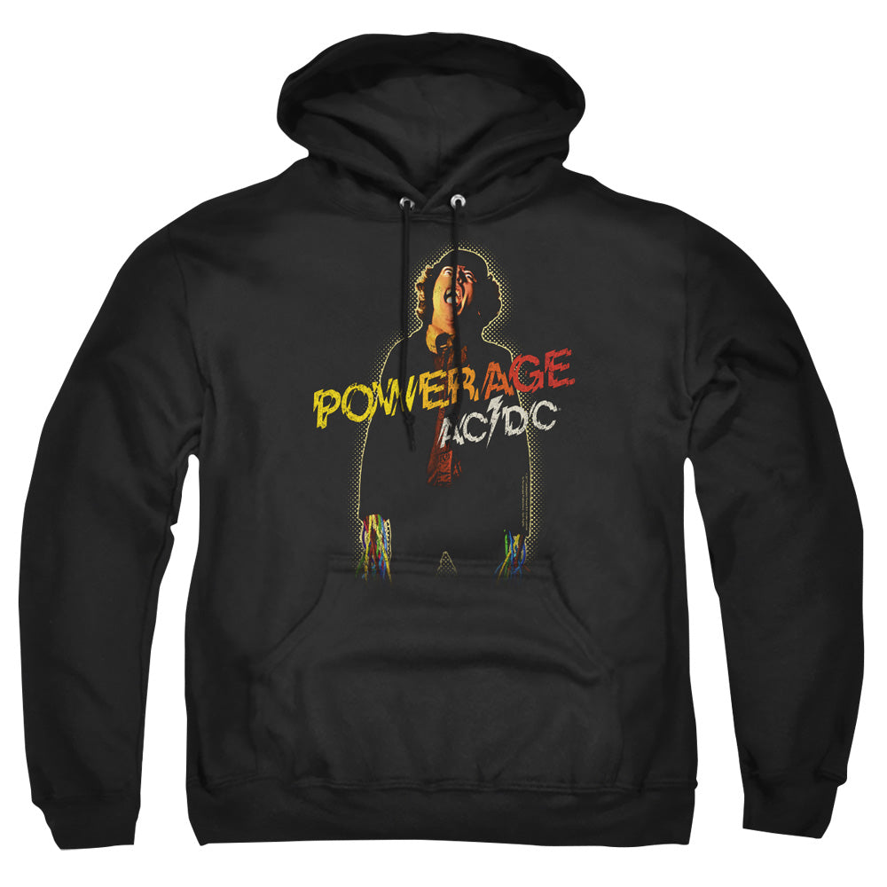 AC/DC Powerage Mens Hoodie Black Officially Licensed