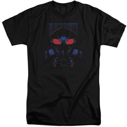 Aquaman Movie Black Manta Mens Tall T Shirt Black Officially Licensed
