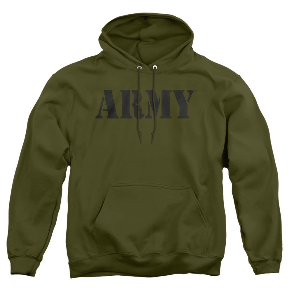 Army Army Mens Hoodie Military Green Officially Licensed
