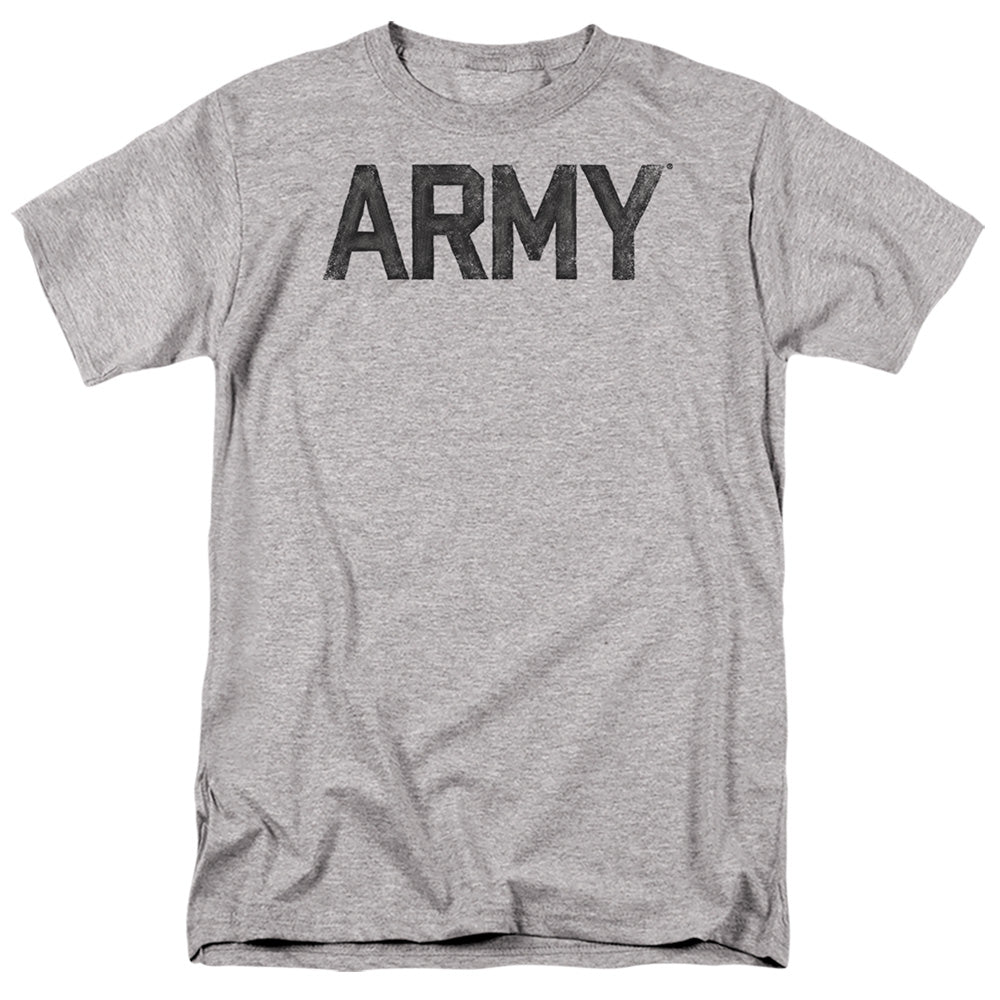 Army Star Mens T Shirt Athletic Heather Officially Licensed