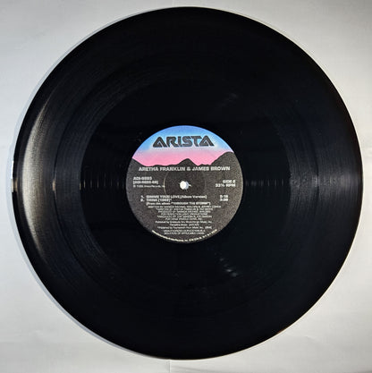 Aretha Franklin & James Brown - Gimme Your Love [1989 Promo] [Used Vinyl Record 12" Single]