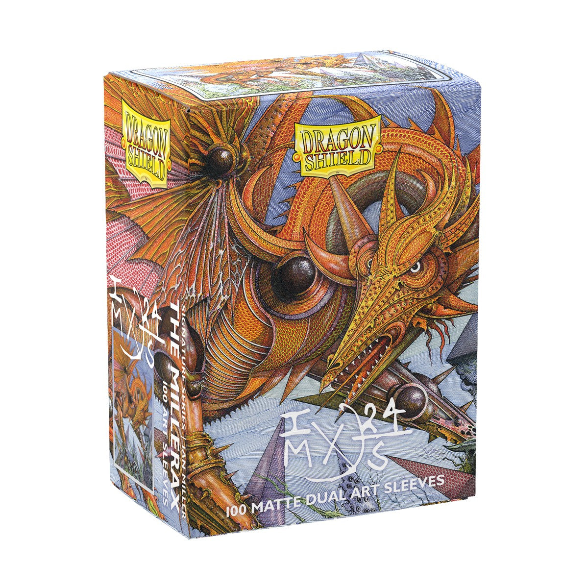 Dragon Shield: Standard 100ct Matte Dual Art Sleeves - Millerax
