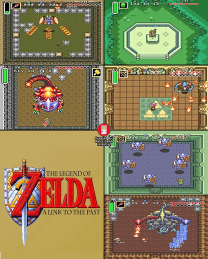 Legend of Zelda A Link to the Past SNES Video Game Super Nintendo 1991