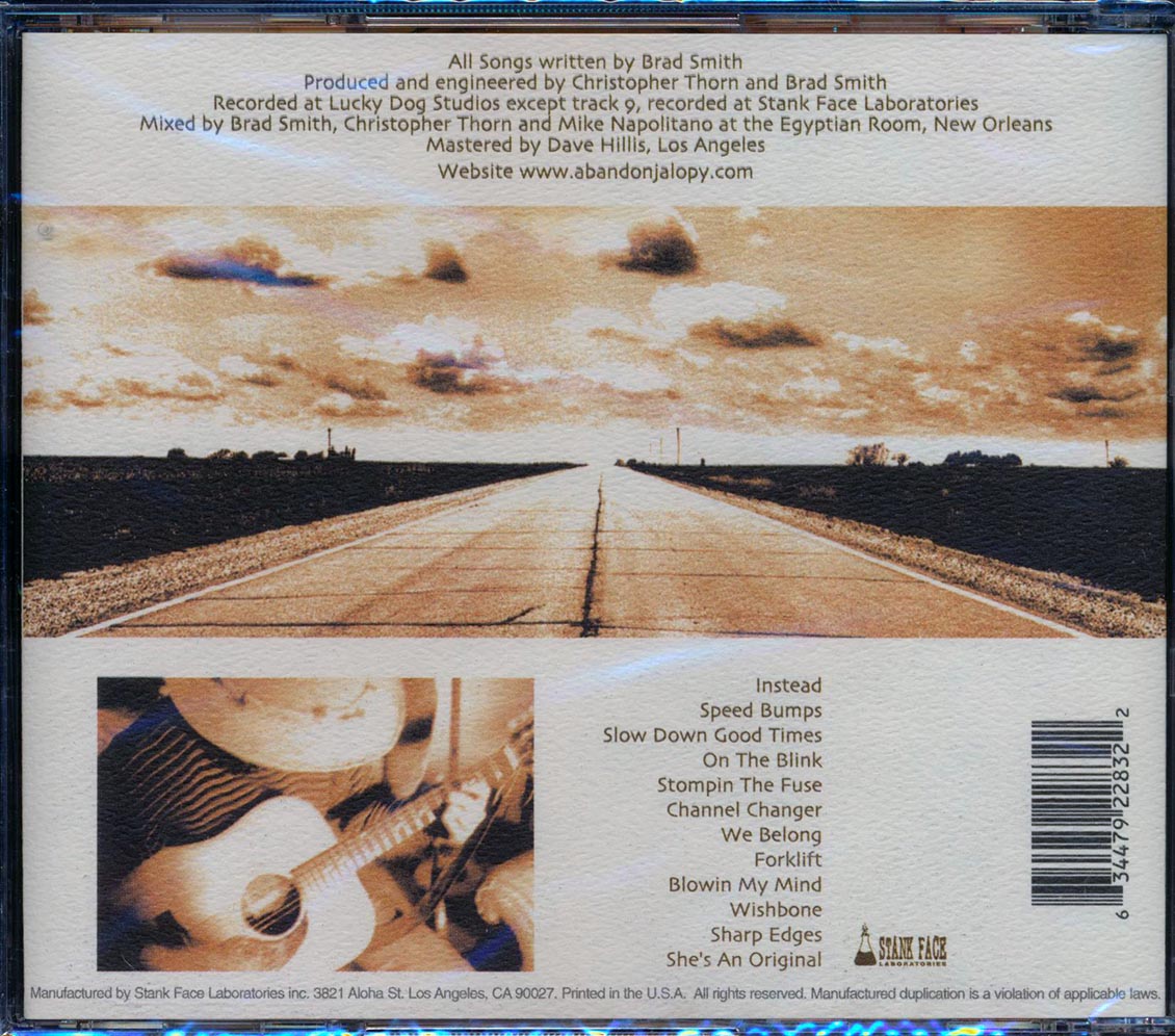 Abandon Jalopy - Mercy [2001 New CD]