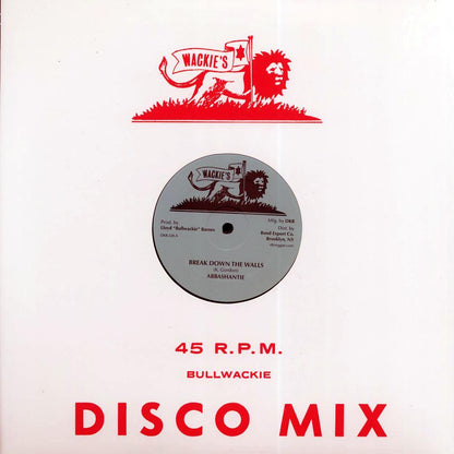 Abbashantie - Break Down the Walls [2023 Reissue 45RPM] [New Vinyl Record 12" Single]