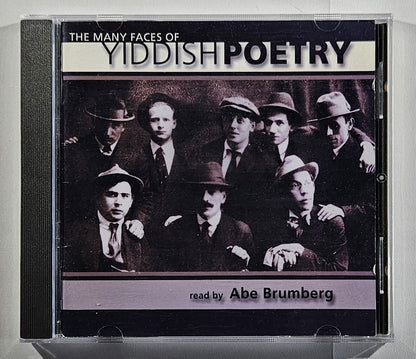 CD cover of 'The Many Faces of Yiddish Poetry' read by Abe Brumberg