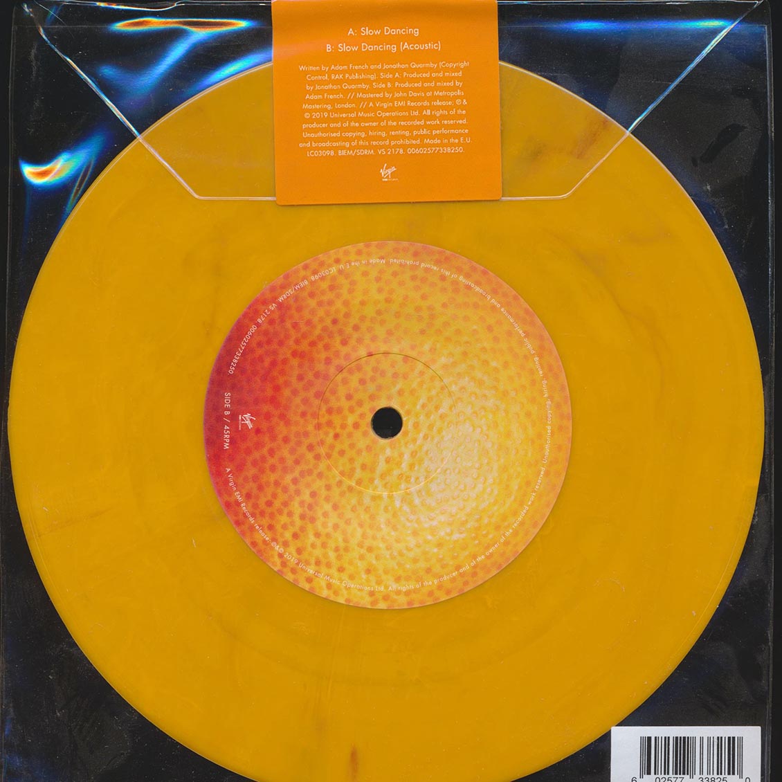 Adam French - Slow Dancing [2019 RSD Orange] [New Vinyl Record 7" Single]