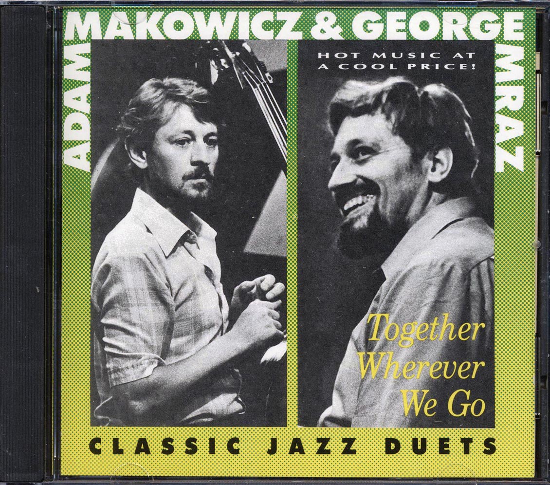 Adam Makowicz & George Mraz - Together Wherever We Go [1993 Reissue] [New CD]