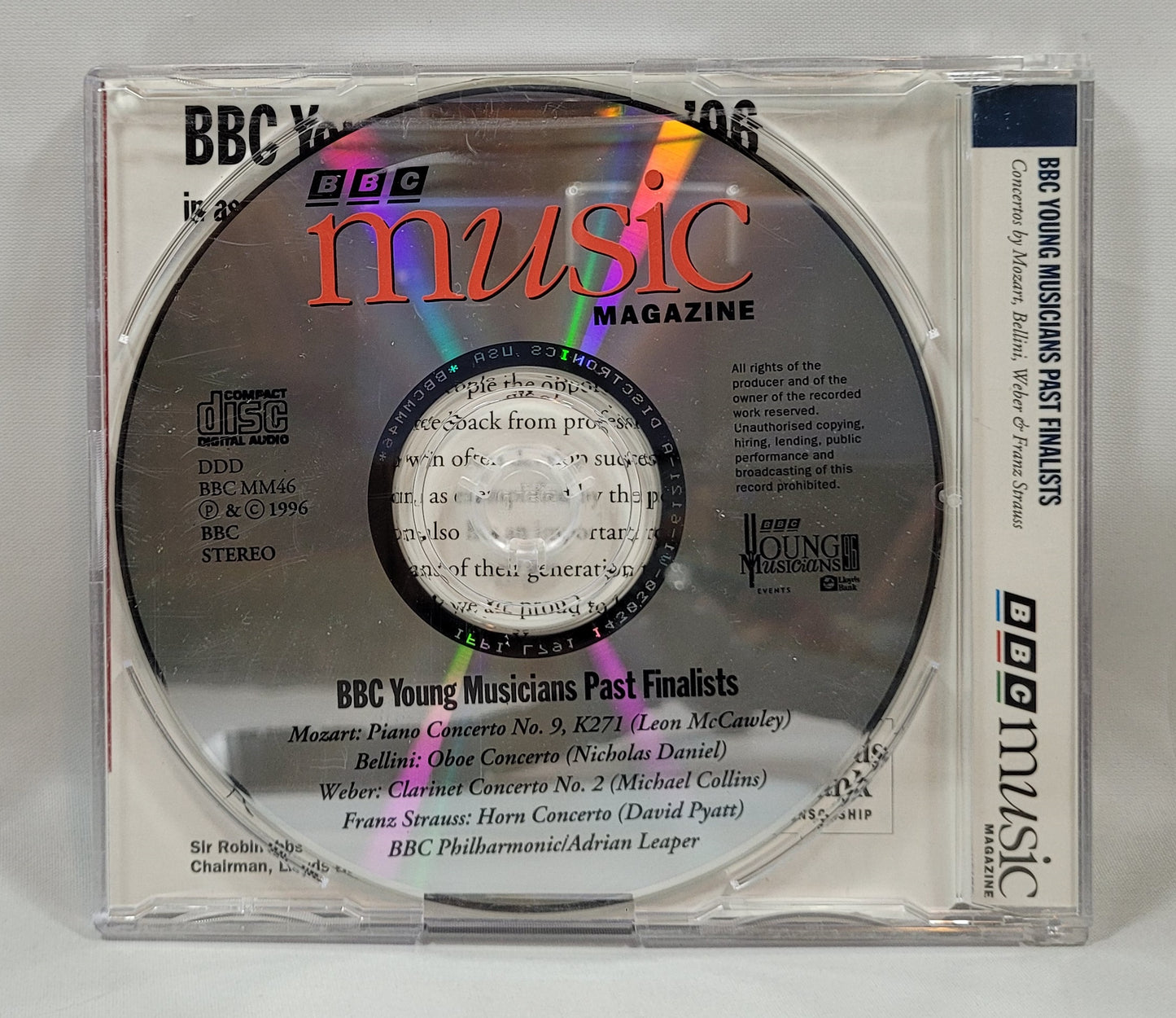 Adrian Leaper - BBC Young Musicians Past Finalists [1996 Used CD]